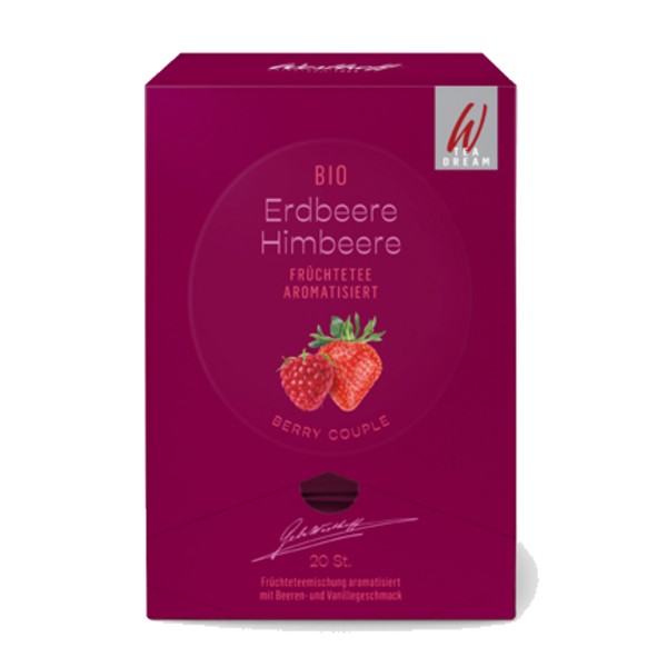 „Tea-Dream” Erdbeere Himbeere Berry Couple