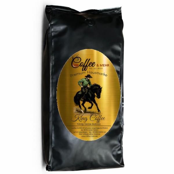 Coffee&MEHR King Coffee Röstkaffee ganze Bohnen 1 KG