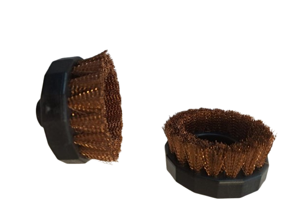 Bürstenaufsatz Messing 6cm für Dampfsauger (S010030)