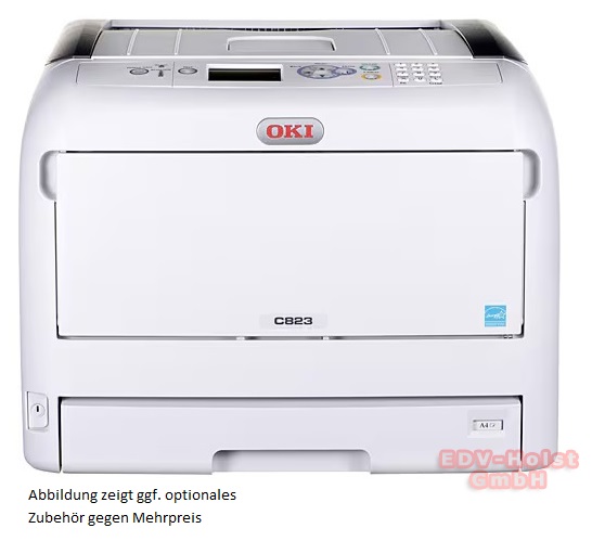 OKI C823DN, ca. 10.407 Seiten gedruckt, gebraucht/ BH240725